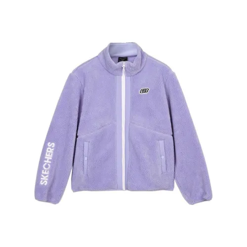Skechers Velvet feel Coat Women's Sweet Lavender