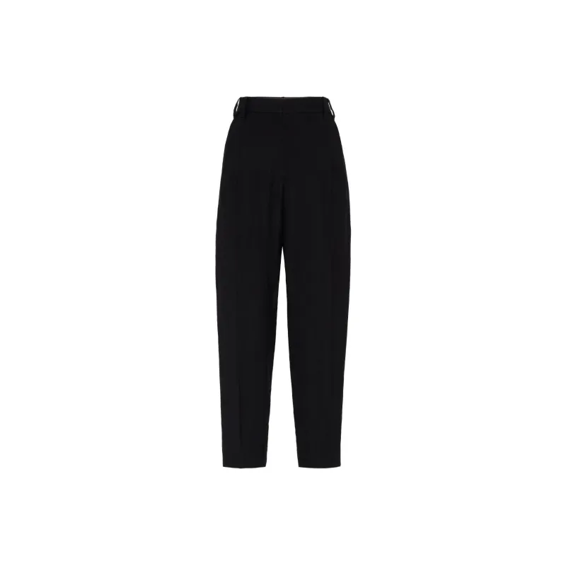 Brunello Cucinelli Straight Leg Pleated Pants-0