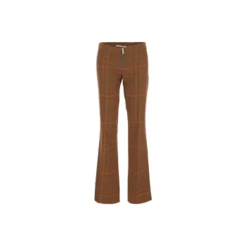 Stella McCartney Prince Of Wales Mid Rise Trousers
