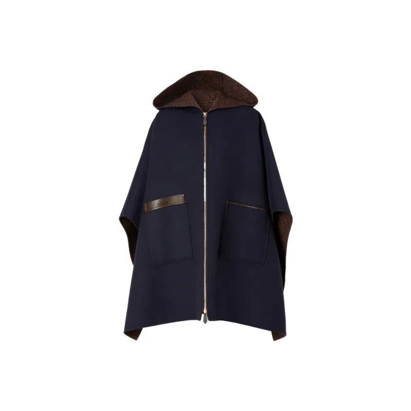 Burberry Cloaks Women's Marine Blue-0