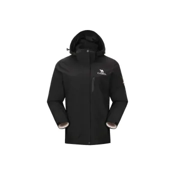 CAMEL Water Resistant Windproof Breathable Wear Resistant Warm Windbreaker Jacket Women's