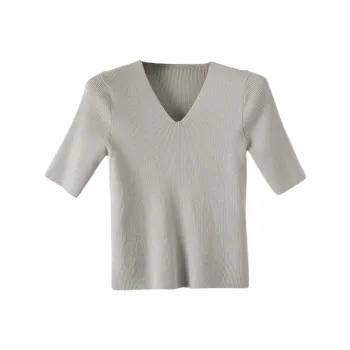 Late White Knitwear Women's Light Gray