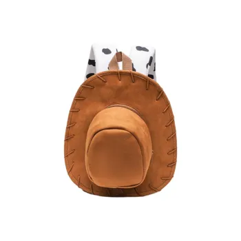 YOUR NAME Polyester Backpack Unisex Brown