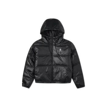 Converse Puffer Jacket Winter Women's Black
