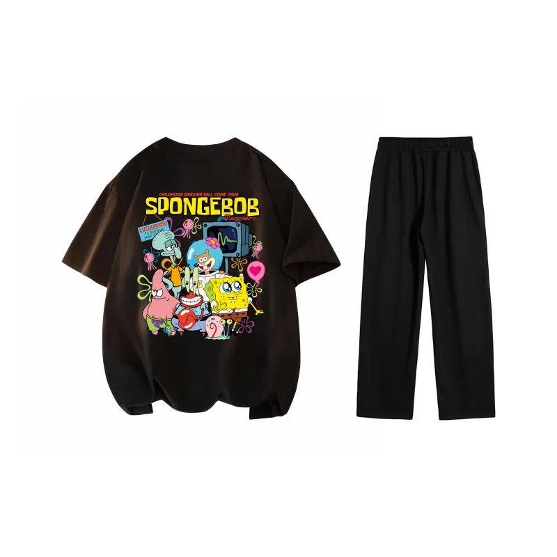 SPONGEBOB SQUAREPANTS Casual Sportswear Unisex-0