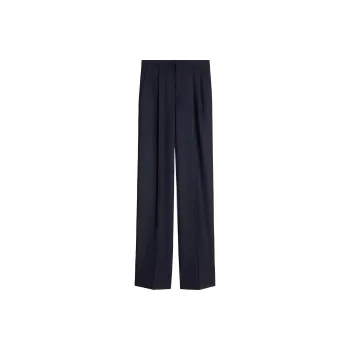 CELINE Knitted Sweatpants Women's Marine Blue
