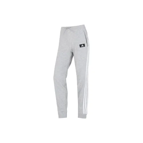 Adidas Knitted Sweatpants Women's Gray