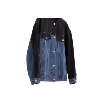 ELLE Denim Jackets Women's Denim Blue