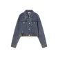 Denim Blue with Yellow Contrast