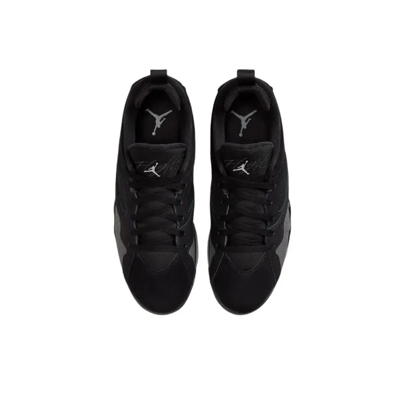 Jordan Air Jordan 7 Anti-Slip Wear-Resistant Low-Top Vintage Basketball Shoes Unisex Black-2