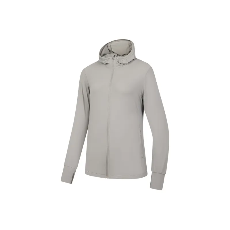 QIAODAN Sun Protection Clothing Women's Dove Gray-0