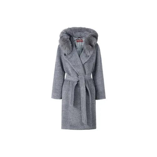 MaxMara Studio Coat Women's Gray