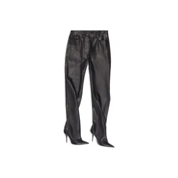 Balenciaga Knitted Sweatpants Women's Black