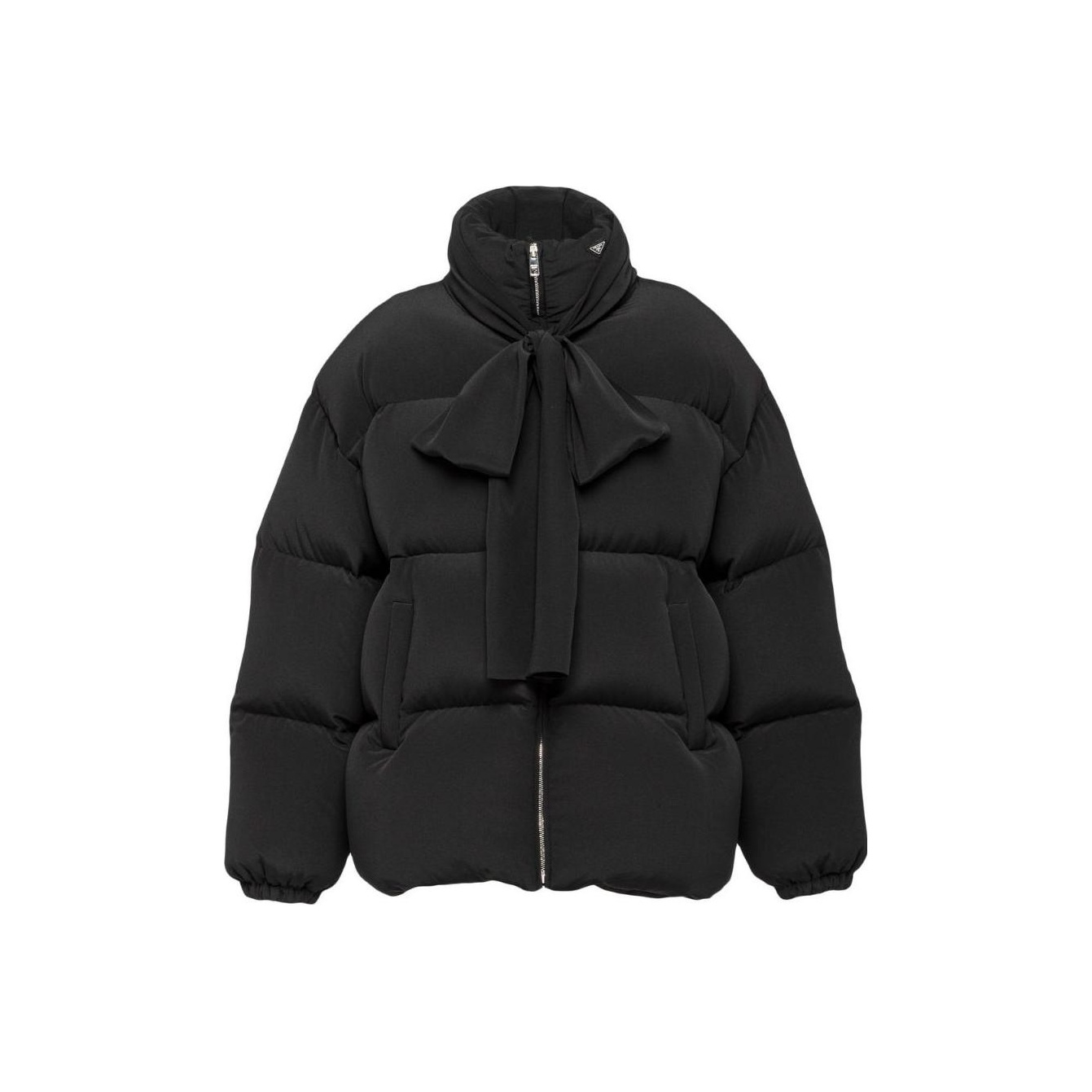 PRADA Puffer Jackets Women's Black - POIZON