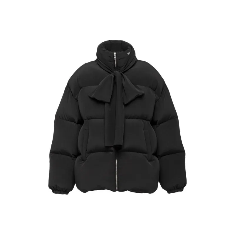 PRADA Puffer Jacket Women's Black-0