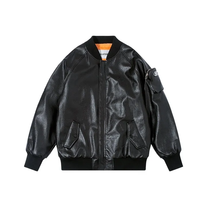ISaluteU Leather Jacket Women's-0