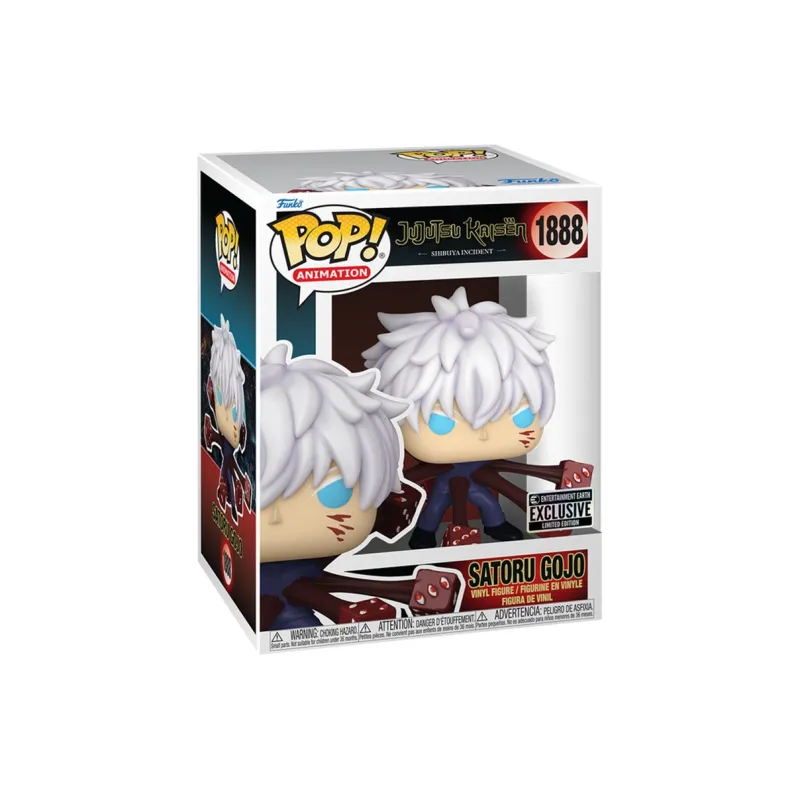 Funko Jujutsu Kaisen, Satoru Gojo, The Guardian Of The Prison Gate Chibi Figures-1