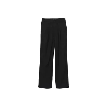 Vans Alder Relaxed Pleated Pants Casual Pants Women's Black