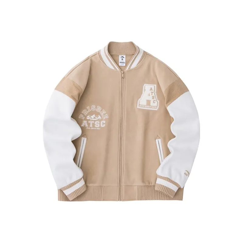 ANTA Life Collection Baseball Jerseys Women's Camel Milk Tea-0