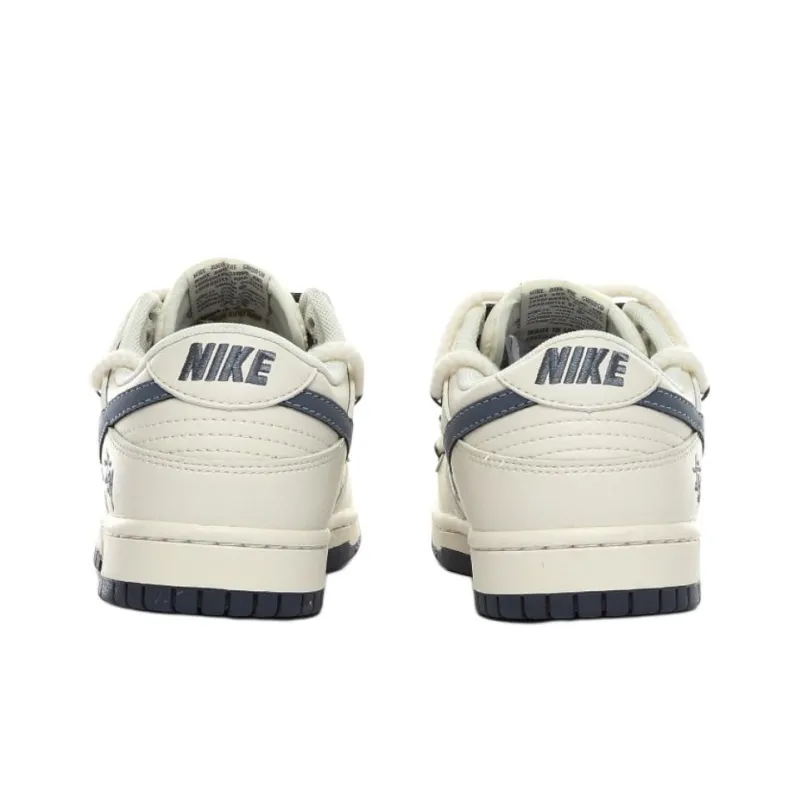 Nike Dunk SB Wear resistant And Lightweight Low Top Skateboard Shoes Men's Beige-4