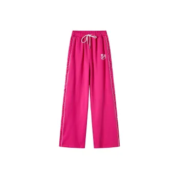 BETTERSAY Casual Pants Women's Fuchsia