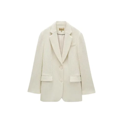 INSUN Business Suit Women's Cream White