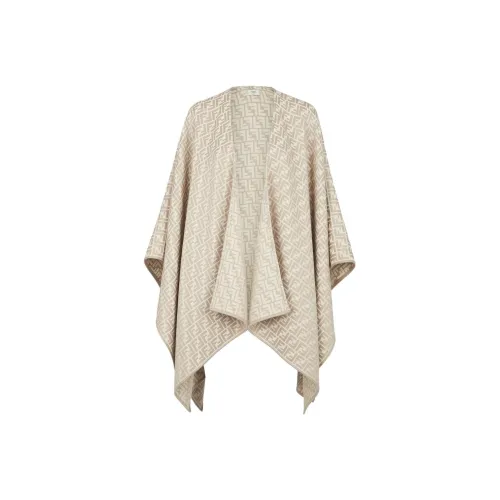 FENDI Cloaks Women's Light Umber