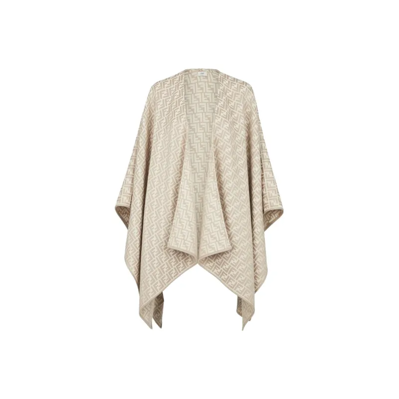FENDI Cloaks Women's Light Umber-0