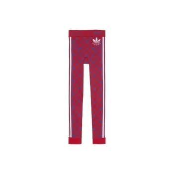 Adidas Originals X GUCCI Knitted Sweatpants Women's Red