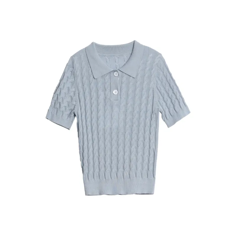 Mambe Knitwear Women's Gray Blue-0