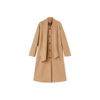 Loro Piana FW24 Coats Women's Light Umber