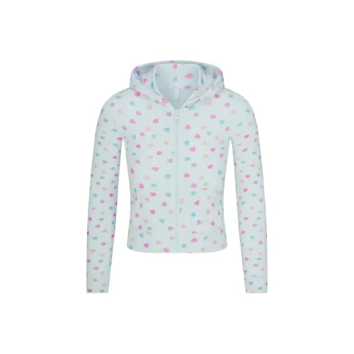 Skims Valentine's Day Collection Sweatshirts Women's CLOUD CANDY HEART PRINT/Cloud Candy Print