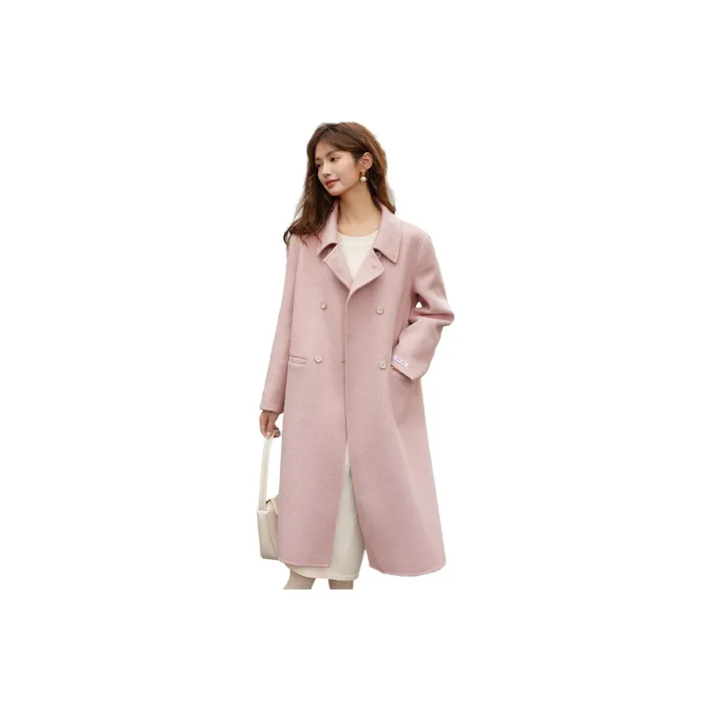 Itisf4 Coats Women's Light Pink-0