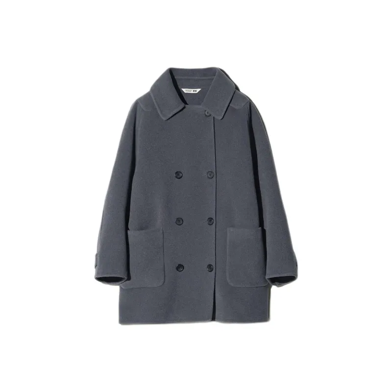 UNIQLO Comptoir Des Cotonniers Collaboration Coats Women's Gray-0