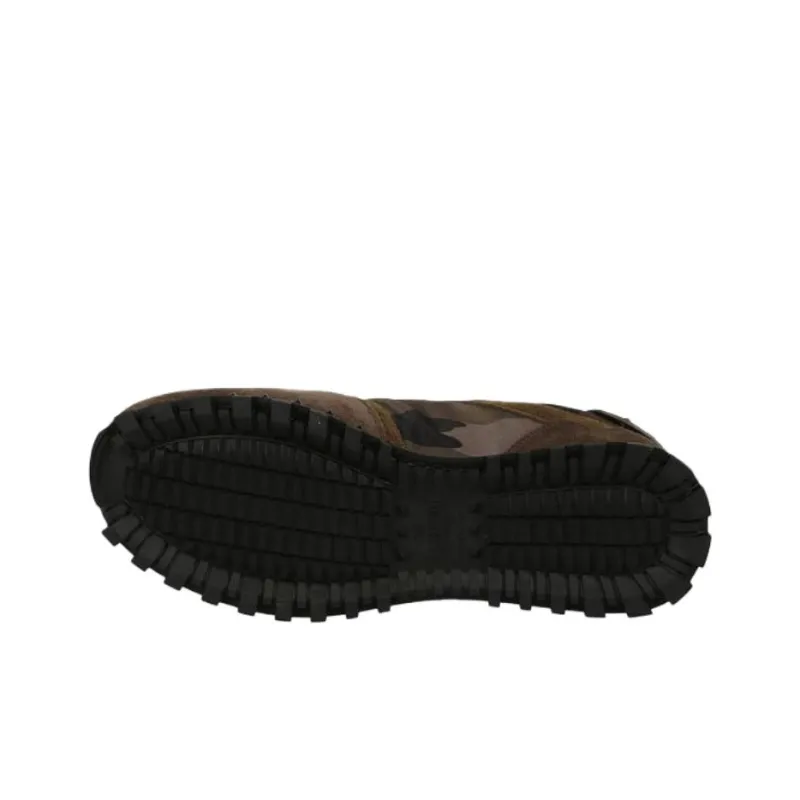 Valentino Low Top Casual Shoes Men's Dark Green-3