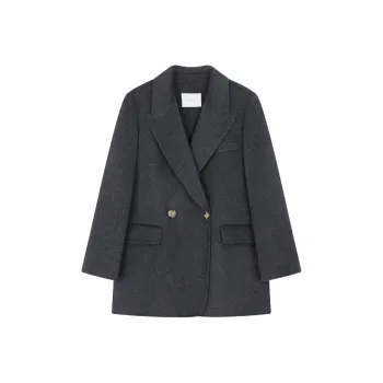 Mo Han Yi Mei Coat Women's Carbon Gray