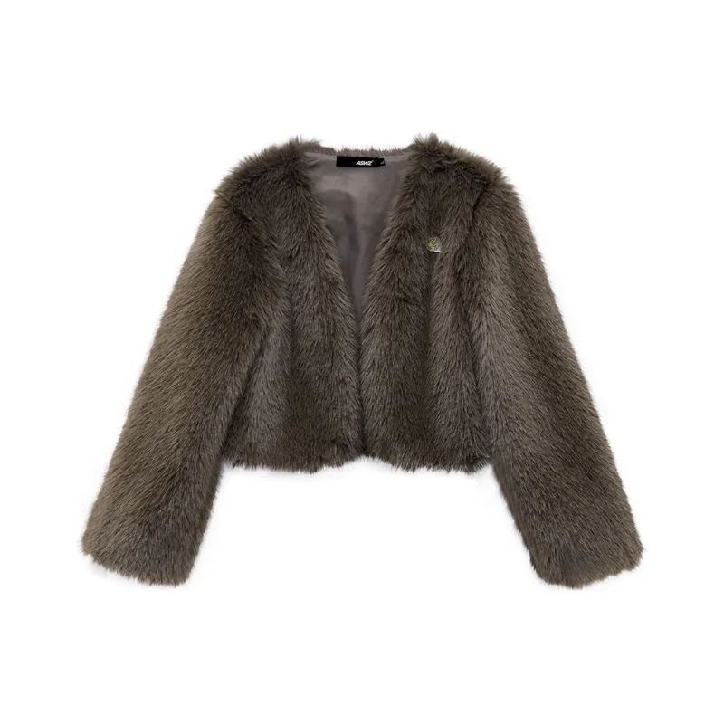 ASWZ Cropped Coats Women's-5