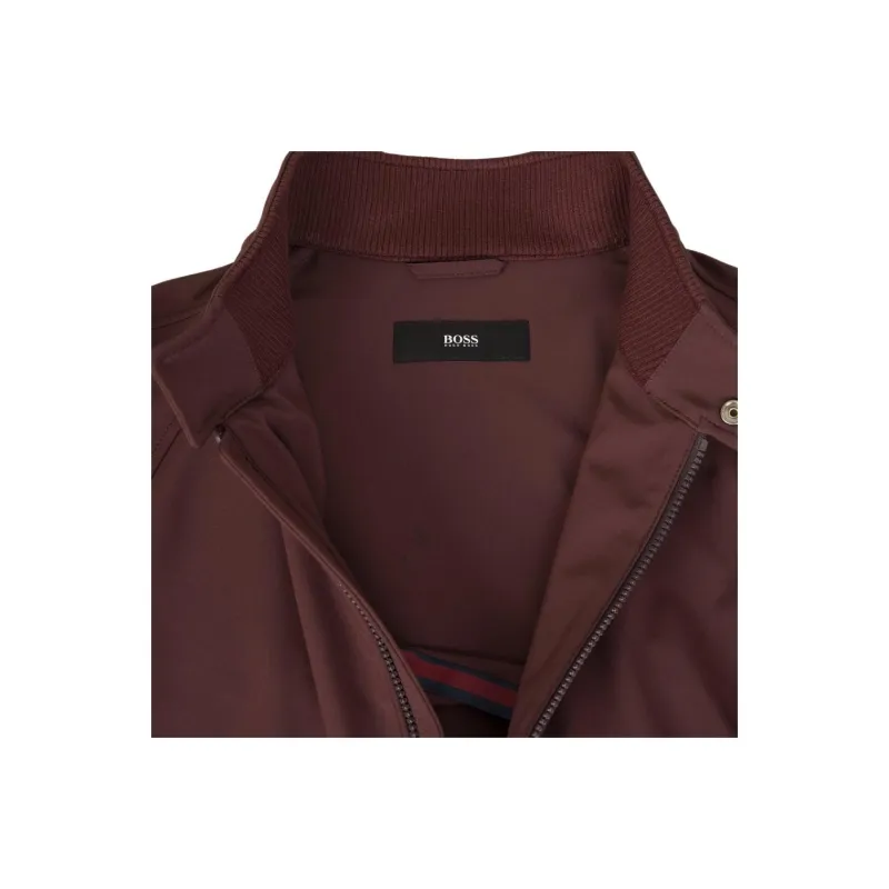HUGO BOSS Jackets & Coats Men's Burgundy Red-4