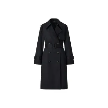 UNIQLO Trench Coat Women's Black