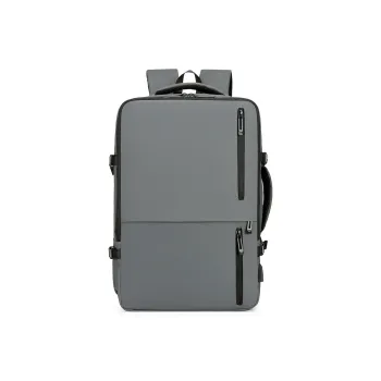 H YXIANG Oxford Backpack Regular Men's Gray/Black