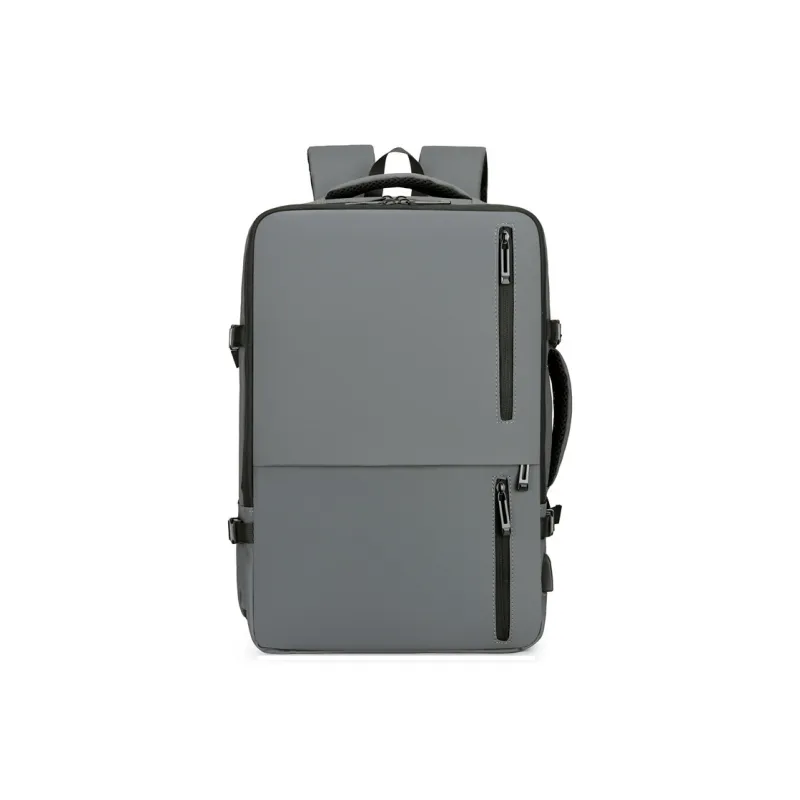 H YXIANG Oxford Backpack Regular Men's Gray/Black-0