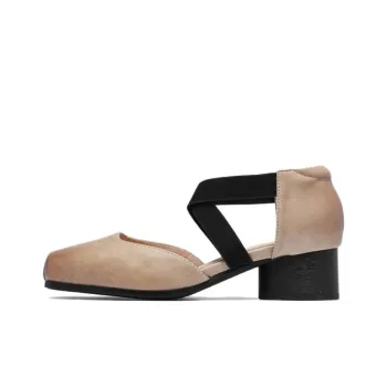 15 MINS High Heels Women's Apricot/Black