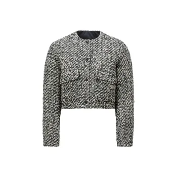 Moncler Duphin Tweed Down Jacket