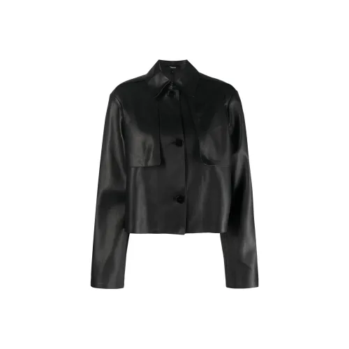 Calvin Klein Quarter Zip Knit Sweaters Women's Black