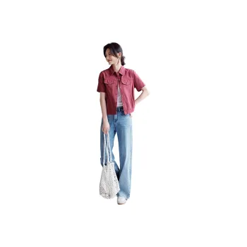 XWI Denim Jacket Women's Plum Sauce Purple