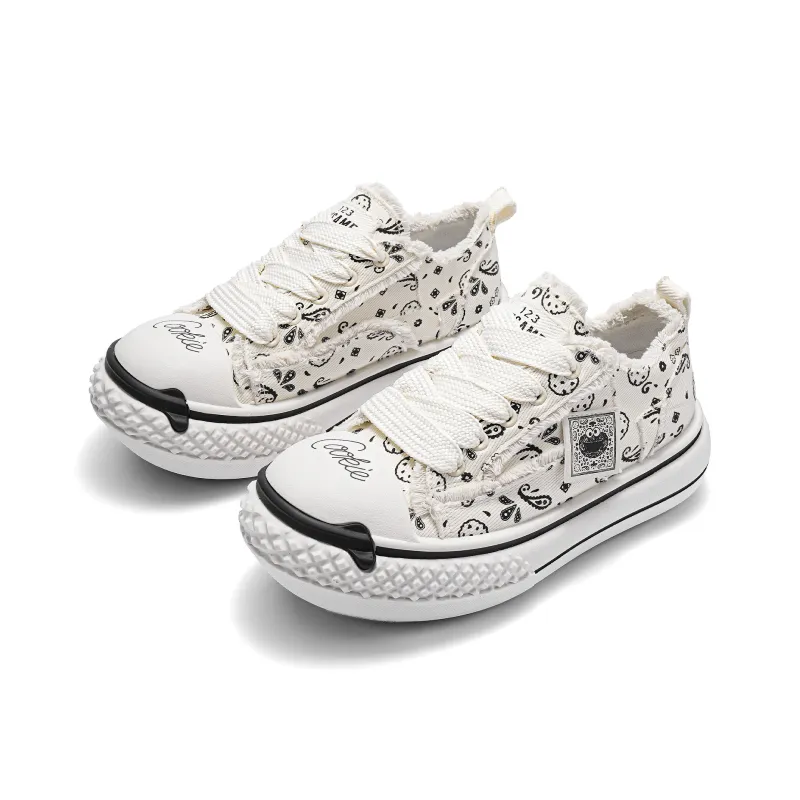SESAME STREET Platform Canvas Shoes Unisex-3