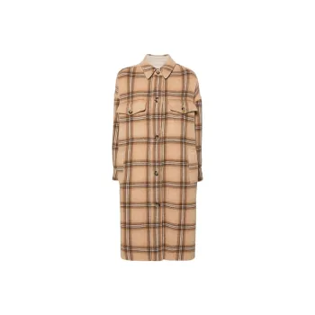 ISABEL MARANT Fontizia Checked Midi Coat
