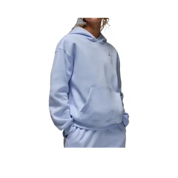 Jordan Brooklyn FleeceJumpman Sweatshirt Women's Hydro Blue/White