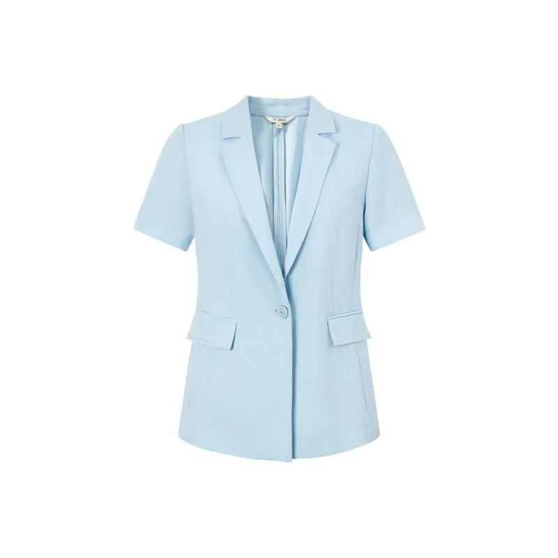JZ Juzui Business Suit Women's Light Blue-0