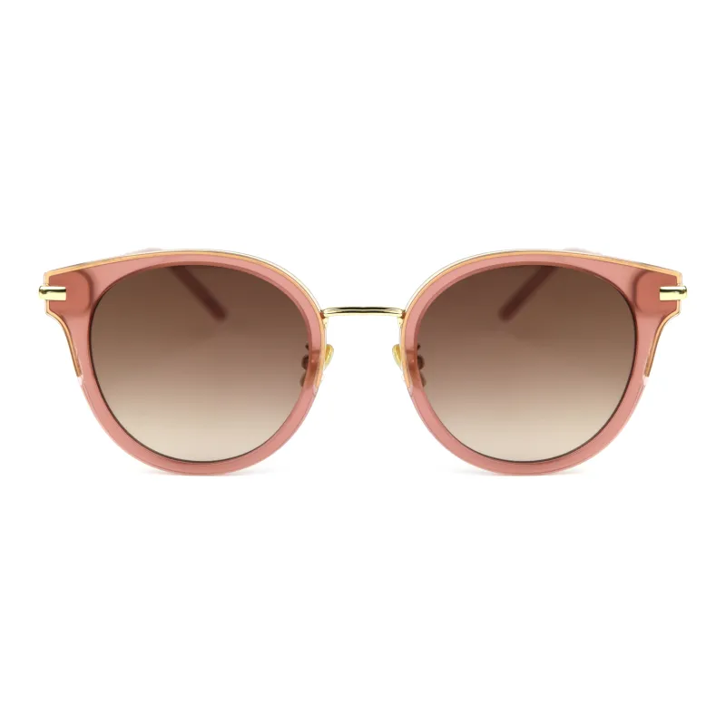 JIANGDAREN Plate And Metal Oval Sunglasses Unisex-10